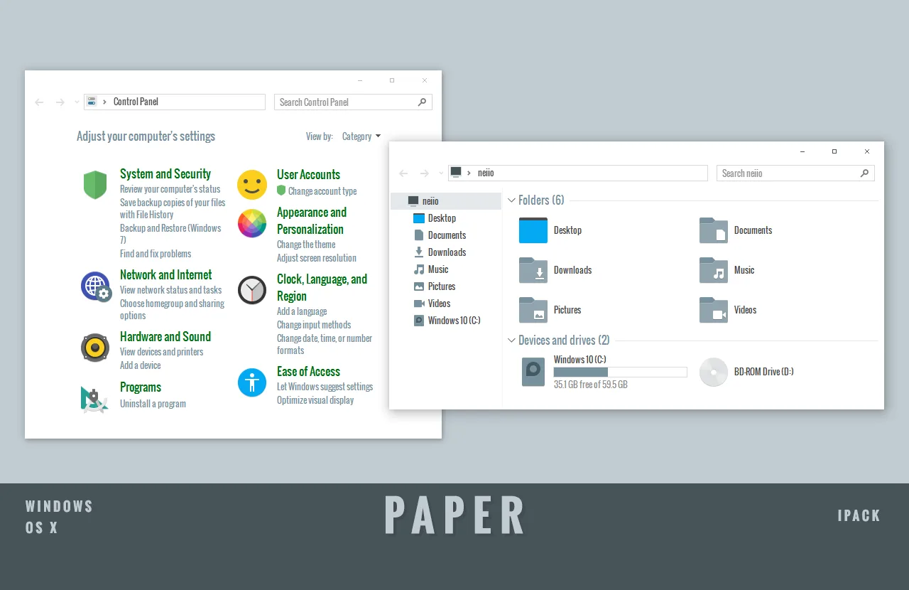 Paper图标-电脑主题_系统美化_免费模版_网站优化尽在白菜美化网！白菜码美化