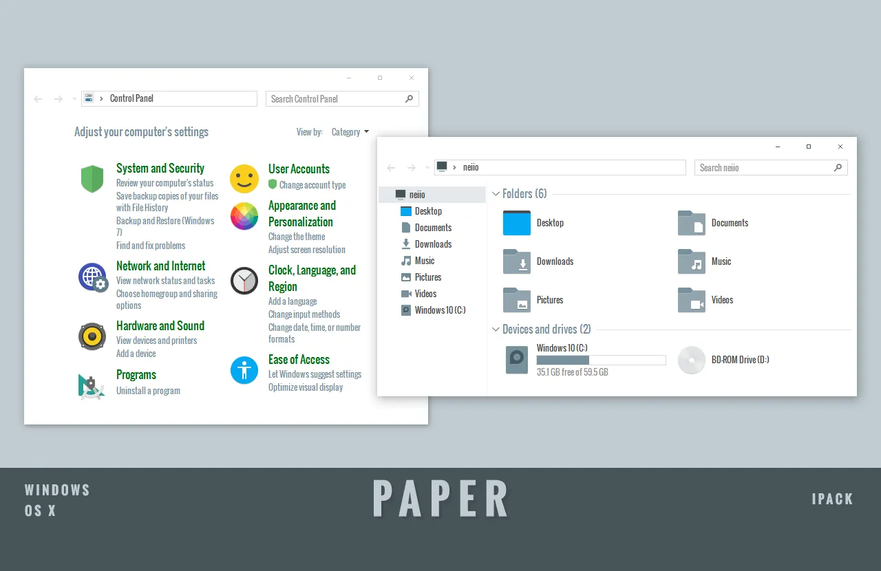 Paper图标-电脑主题_系统美化_免费模版_网站优化尽在白菜美化网！白菜码美化