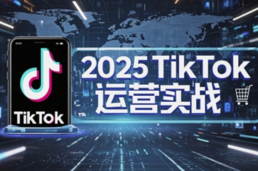 2025TikTok电商运营，掌握TikTok店铺运营核心技巧，实现低成本高转化-白菜码